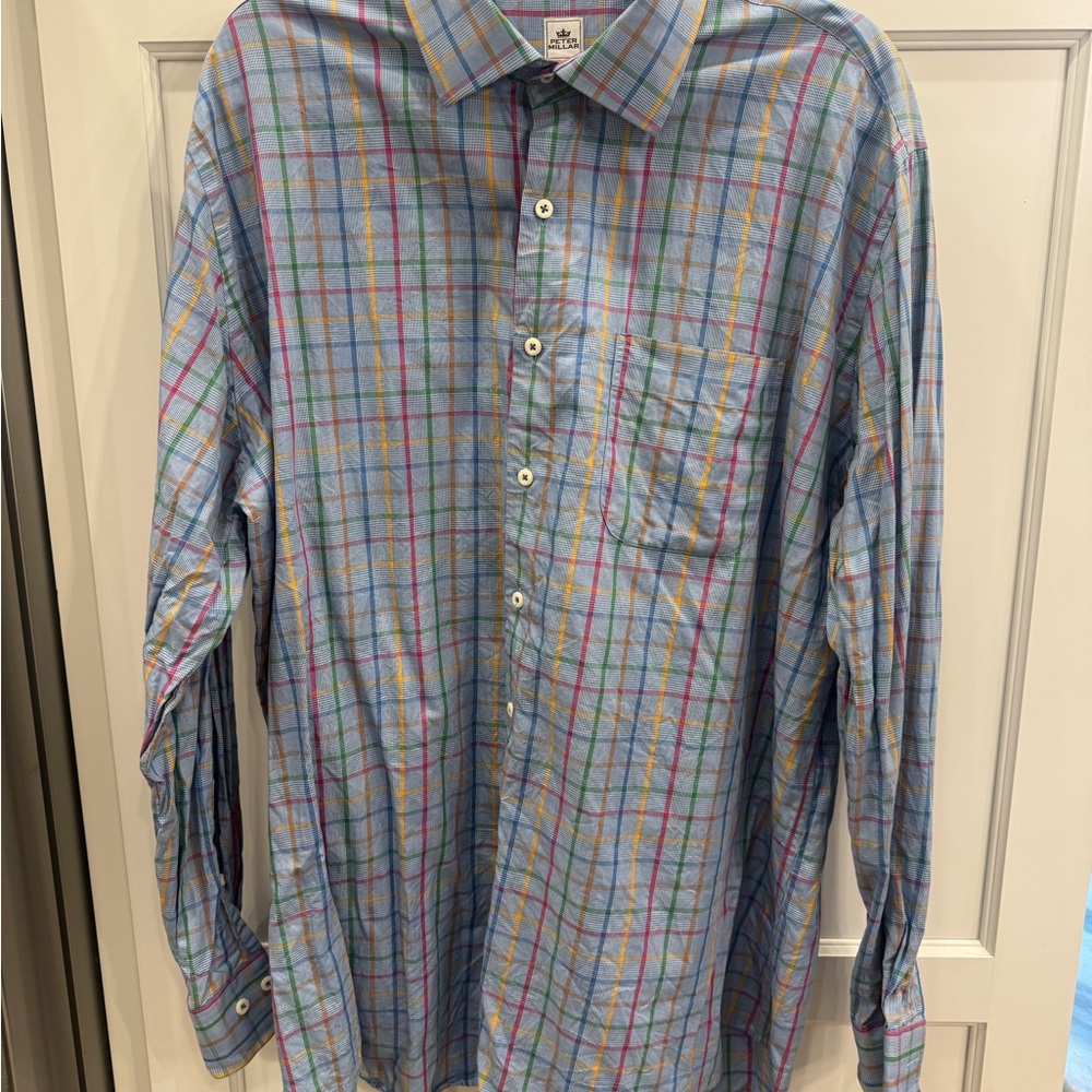 Men's Multicolor Plaid Shirt